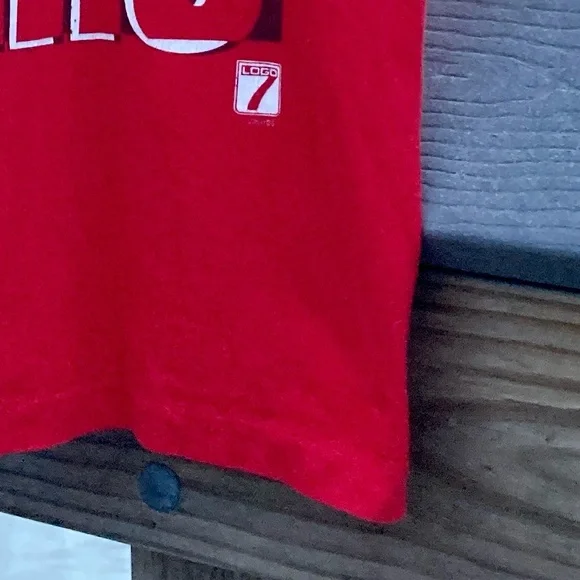 Vintage Chicago Bulls 1993 Three Peat NBA World Champions Single Stitch FOTL Tee - Picture 6 of 6